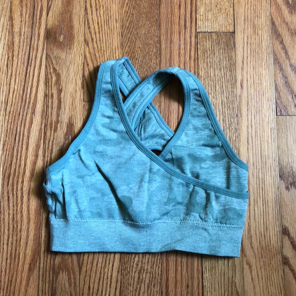 Gymshark Camo Seamless bra